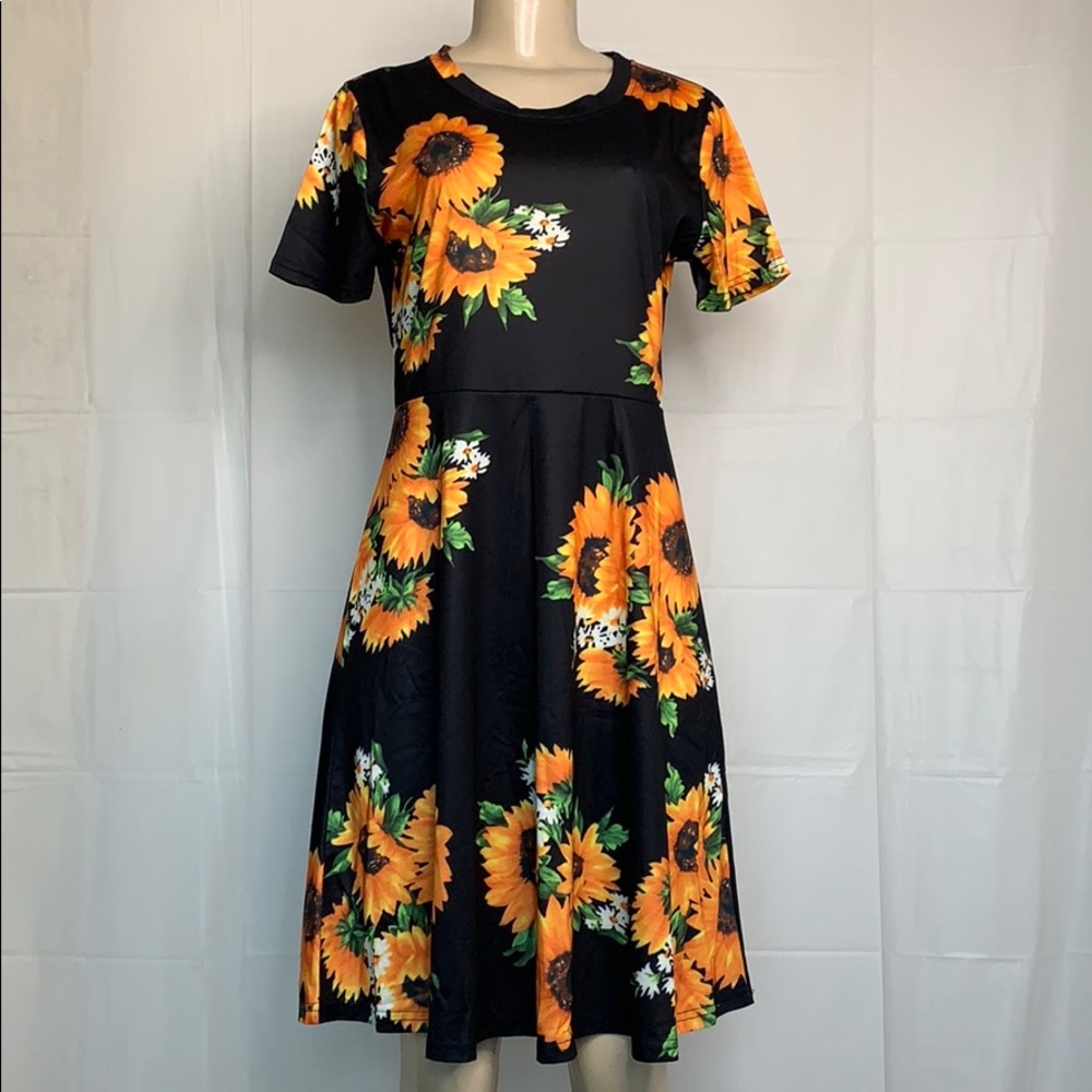 Women’s sunflower dress collection